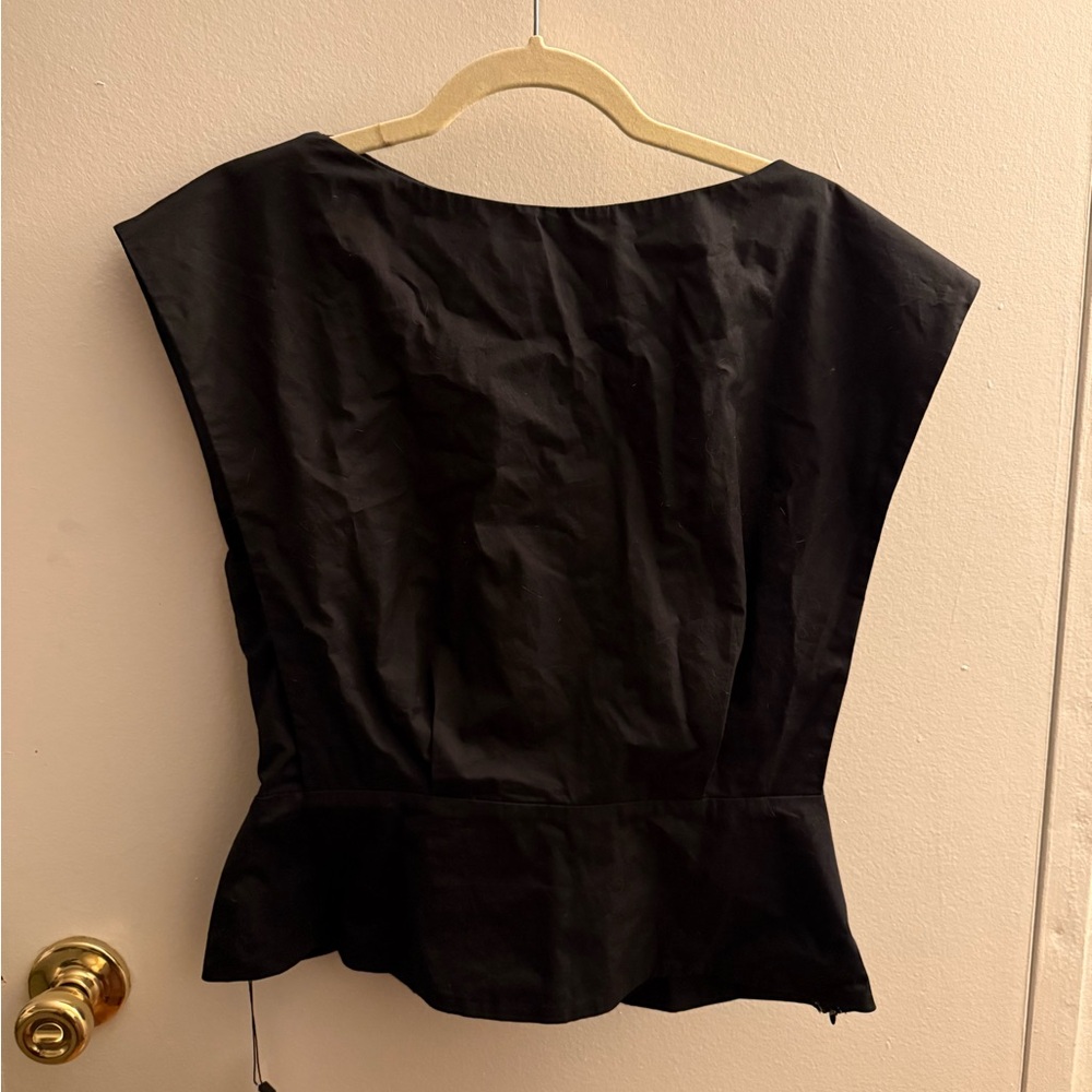 Eaves Lana Top Black NWT